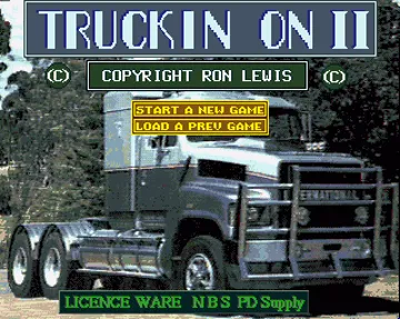 Truckin On II_Disk1 screen shot title